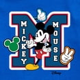 thumbnail image 3 of Disney - Mickey Mouse - Large Letter M - Youth Short Sleeve Graphic T-Shirt, 3 of 5