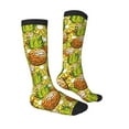 thumbnail image 3 of Balery Tropical Summer Fruit Fun Novelty Socks Men'S Women'S Crew Socks Funny Crazy Novelty Socks Quirky And Cool Socks, 3 of 9