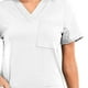 thumbnail image 5 of Conjunto de uniformes de enfermería, ropa de trabajo, pantalón con cordón, trajes de trabajo de enfermería informales, cómodos y sencillos para Blanco M Yinane Uniforme de enfermera, 5 of 8