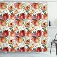 thumbnail image 1 of Ambesonne Peach Shower Curtain, Exotic Lively Summer Yard, 69"Wx84"L, Multicolor, 1 of 3