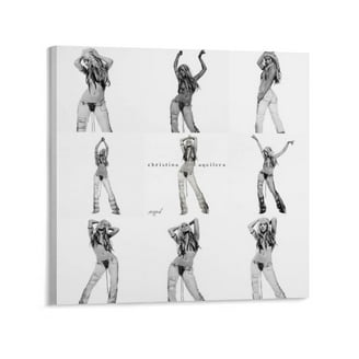 Christina Aguilera Poster Stripped - 24 x 36 inches - Walmart.com
