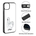 thumbnail image 2 of FINCIBO Soft Rubber Protector Cover Case for Apple iPhone 14 Max 6.7" 2022, White Silkie Chicken, 2 of 5