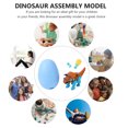 thumbnail image 2 of EeaseMX 1 juego de modelo de huevo de dinosaurio para niños, juguete de combinación desmontable para hacer uno mismo., 2 of 7