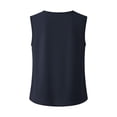 thumbnail image 6 of Linen Cotton Button Tank Top For Women Sleeveless Relaxed Fit Summer Casual Wear Versatile Lightweight Breathable Everyday Top, 6 of 8