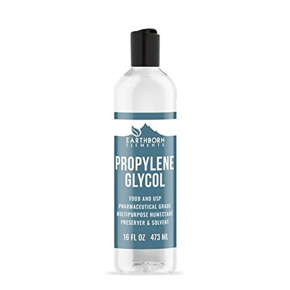 Earthborn Elements Propylene Glycol 16 fl oz, Pure & Undiluted, No Additives