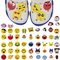 thumbnail image 2 of Crocs Jibbitz Emoticones De Dibujos Animados DIY Alegría , Ira , Dolor Y Felicidad Serie De Pegatinas De Punta Grande Con Patrones Encantadores , Hebillas De Zapatos De Moda Y Decoraciones, 2 of 4