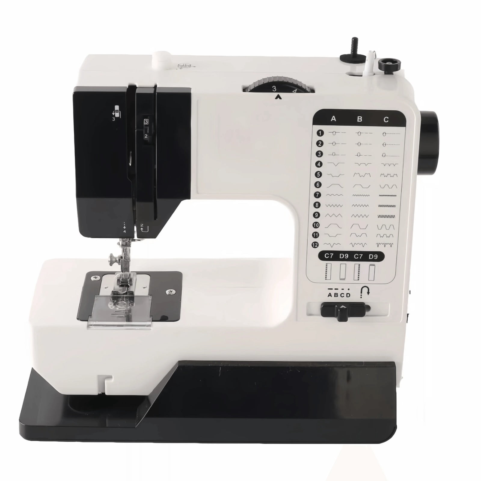 Home Multi-functional Small Electric Mini Sewing Machine 38 Kinds Of Lines With Electric Foot Pedal Presser Foot Can Be Removed