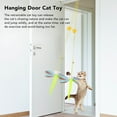 thumbnail image 3 of Juguetes interactivos para gatos colgantes gancho adhesivo juguete retráctil para gatos para gatitos para puerta de gabinete ANGGREK Otros, 3 of 8