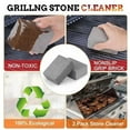 thumbnail image 2 of Wovilon Barbecue Grill, Barbecue Accessories Grill Clean Brick Griddle Grill Clean Stone Bbq Scraper Remove Stains Quickly Kitchen Gadgets, 2 of 9