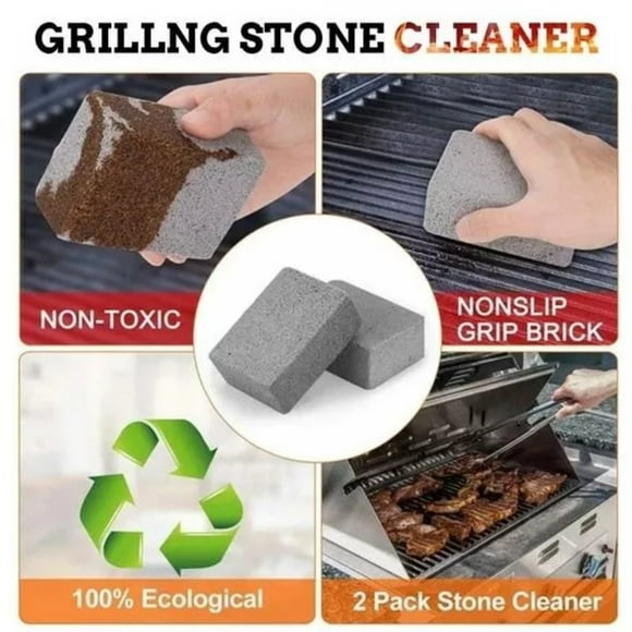 Clearance! Grill Clean Brick Griddle Grill Clean Stone BBQ Scraper Stains Quickly Returns For Sale Summer Clearance #64