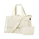 thumbnail image 2 of Bolsas de viaje para mujer, bolsa de fin de semana, bolsa de gimnasio con compartimento para zapatos y bolsillo para artículos húmedos, bolsa de viaje de fin de semana con carga USB, 2 of 7