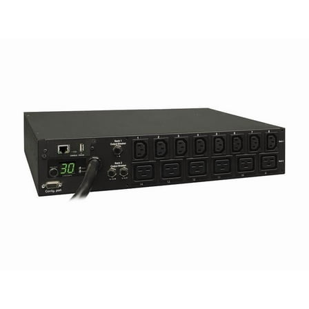 Tripp Lite PDUMH30HV19NET Switched 2U 208/240V 30A 15 ft Power Distribution Unit
