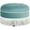 Arctic Blue, variant on Jennifer Taylor Home Yolanda 24" Round Upholstered Accent Ottoman, Light Grey