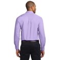 thumbnail image 2 of Port Authority Tall Long Sleeve Shirt (TLS608) Bright Lavender, 3XLT, 2 of 6