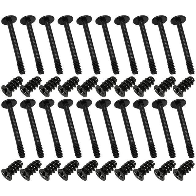 MasteelfCA 1 Set Computer Cooling Fan Screw Long Short Screw Computer Case Fan Screw Supply
