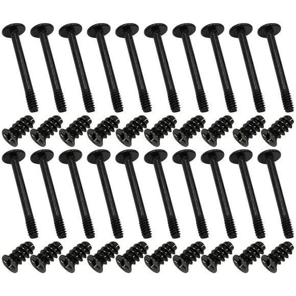 KAKOWELY 1 Juego de tornillos para ventilador de refrigeración de computadora, tornillos largos y cortos, tornillos para ventilador de carcasa de computadora.