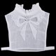 thumbnail image 2 of Gargantilla de cuello falso para mujer, de solapa Reto para mujer, cuello falso de Estilo 3-Blanco Yinane Collar falso de Peter Pan, 2 of 8