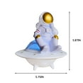 thumbnail image 4 of EGNMCR Astronaut Luminous Bluetooth Speaker, Wireless Speaker Bluetooth Compatible Astronaut Shape With Light AUX Input Gift For Birthday Halloween, Gift, 4 of 9