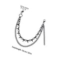 thumbnail image 2 of WRISTBIQUE Accesorio Doble Capa Para Negro Estilo Punk Remaches, 2 of 8