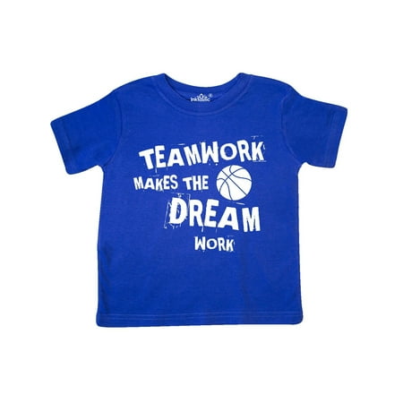 

Inktastic Basketball Teamwork Gift Toddler Boy or Toddler Girl T-Shirt