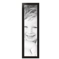 thumbnail image 2 of ArtToFrames 8" x 30" Raw Edge Black Picture Frame, 8x30 inch Black MDF Poster Frame (WOM-4460), 4 Pack, 2 of 8