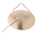 thumbnail image 4 of Platillo de percusión manual Sunnimix gong de 30 cm Juguetes de percusión de cobre, 4 of 8