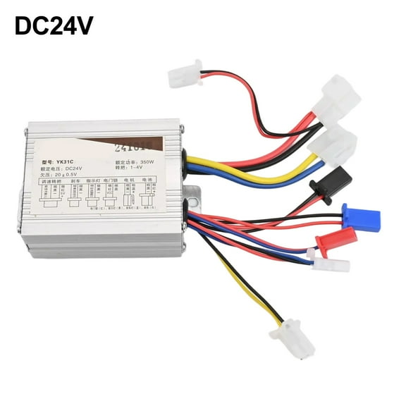 E-Bike Brushed Motor Controller Electric Scooter Yk31C Dc24/36V 350W Brushed Motor Control Unit Electric Bicycles And Scooters
