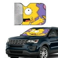 thumbnail image 4 of Simpsons Car Windshield Sun Shade Auto Front Window Sunshade Cover Car Visor For Car Truck Suv Medium, 4 of 9
