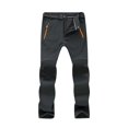 thumbnail image 3 of POINTERTECK Men‘s Insulated Bib Overalls Solid Color Pocket Trousers Waterproof Snow Pants, 3 of 6