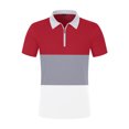 thumbnail image 3 of Men's Summer Leisure Culture Breathable Short Sleeved Shirt TopXL, 3 of 4