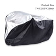 thumbnail image 2 of sweethay Cubierta de bicicleta impermeable Protector de motocicleta tela Oxford resistente a la intemperie bicicleta Scooter Sun Case con Bombillas para automóviles, 2 of 6