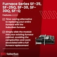 thumbnail image 2 of Suburban RP-30Q 30,000 BTU/h RV Replacement Core for Suburban Furnace Series SF-25, SF-25Q, SF-30, SF-30Q, SF-Q (2607A), 2 of 2
