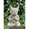 thumbnail image 4 of Estatua de resina para decoración de jardín al aire libre, diseño de perro de meditación, perro de meditación, 4 of 4