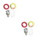 thumbnail image 1 of Kearding Cerradura Universal para juegos de Arcade, máquina expendedora, pestillo para armario, máquinas para muñecas, cerraduras, Bloqueo corto 2piezas, 1 of 6