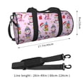 thumbnail image 2 of Sikiie Christmas Unicorns Duffel Bag, Travel Bag, Sports Gym Bag - Ideal for Sports, Gym, Overnight Stays, 2 of 6