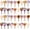 Blossoms, variant on 36 PCS Charming Dried Flowers Bouquet for Vase Various Dried Wildflowers with Stems Mini Handmade Wildflowers Natural Real Flowers Bulk Flowers Craft (Blossoms, 36 PCS)