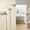 HS0076, variant on Antique Brushed Brass Bath Faucets Wall Mounted Bathroom Basin Mixer Tap Crane With Hand Shower Bath Shower Faucet