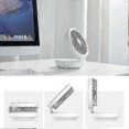 thumbnail image 2 of AURA EDON E808 Portable Desktop Wall Mount ABS Fan Cooler Foldable Rechargeable Summer Cooling Fan, 2 of 5