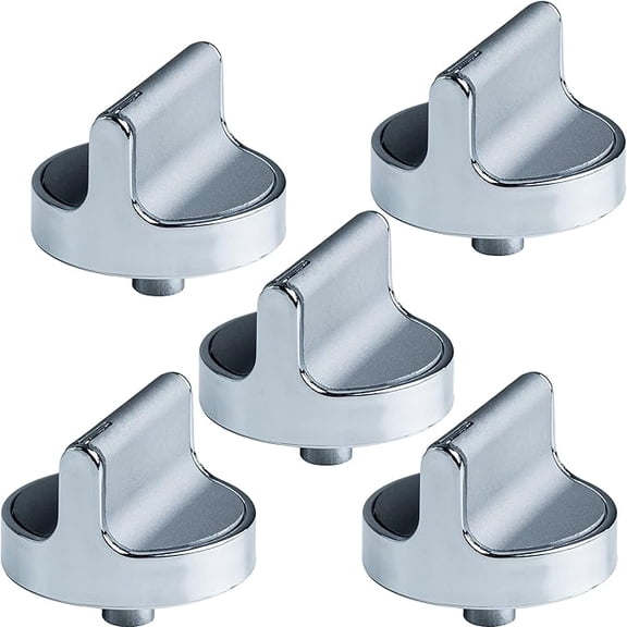 W10698166 KNOB, BURNER (5 PACK) - EXACT FIT FOR W10698166 WHIRLPOOL - REPLACEMENT PART BY AFTERMARKET APPLIANCE