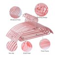 thumbnail image 3 of 10PCS Home Clothes Hanger Stackable Hanger Anti-skid Wardrobe Hangers Multi Functional Closet Coat Hangers for Dormitory Bedroom Bathroom, 3 of 5
