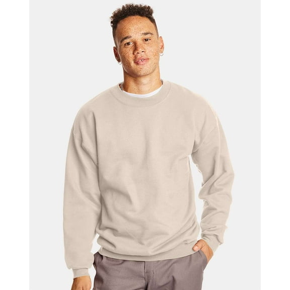 Hanes Men's and Big Men's Ultimate Cotton Heavyweight Sweatshirt, Sizes S-3XL