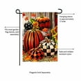 thumbnail image 6 of Evergreen Fall Harvest Pumpkins Burlap Garden Flag 12 x 18 Inches Indoor Outdoor Decor, 6 of 7