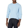 thumbnail image 1 of Hanes Chemise à Manches Longues pour Hommes, Bleu Clair, S, 1 of 1