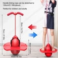 thumbnail image 2 of Palo de pogo para niños, pelota que rebota con embudo, pelota de salto para deportes al aire libre para niños que rebota con mango y bomba, juguete de pelota de salto elástica para niños Xemadio WL-00223-2, 2 of 6