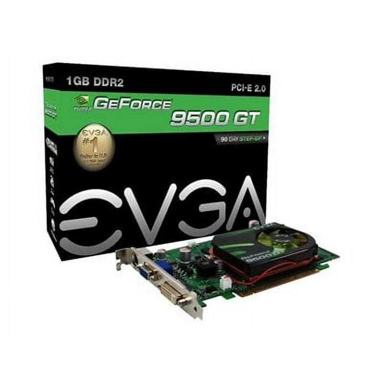 EVGA GeForce 9500 GT Graphics Card, 1GB DDR2 SDRAM, PCI Express