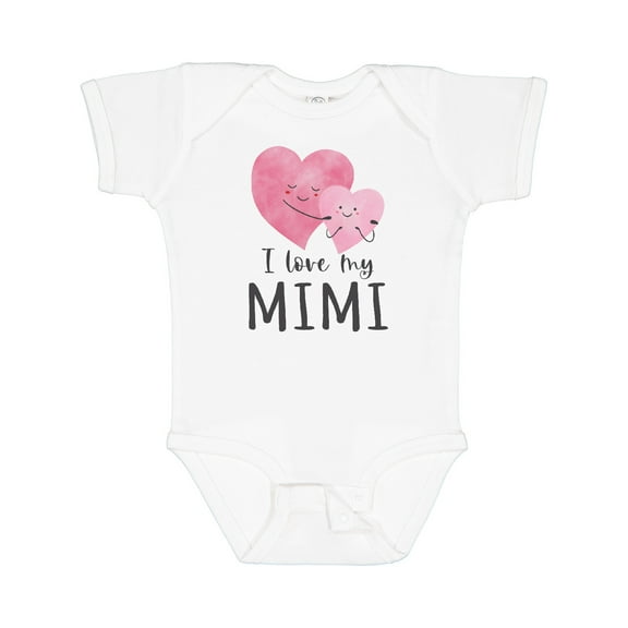 Inktastic I Love My Mimi Boys or Girls Baby Bodysuit