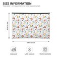 thumbnail image 2 of Sigee Geometric Retro for Multipurpose Zipper Pouch Paper Reusable Cosmetic bag for Purse Water Resistant Gift, 2 of 8