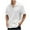 White, variant on Shirts for Men Casual Short Sleeve Button Down Shirts Summer Beach Collared Shirts