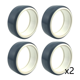 thumbnail image 1 of 2x áticos Duros a de 4 Piezas de 26 Mm, áticos de Doble Capa para HSP 1/10 Piezas de Actualización de Coche a , Macarena Neumáticos de coche RC, 1 of 5