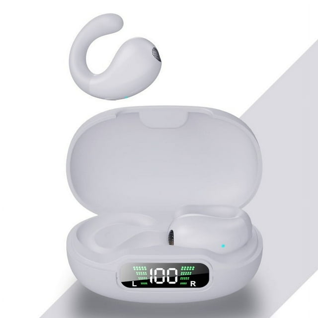 Herramientas y mejoras para el hogar Nuevo auricular Bluetooth 5.1 Inalámbrico Deportivo Mini Auriculares con Pantalla Digital Contenedor de Carga Auriculares Bluetooth